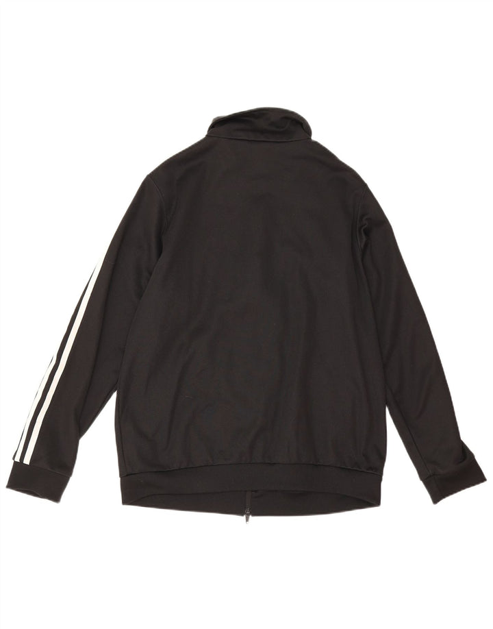 Adidas Veste de survêtement pour femme UK 12 Coton noir moyen