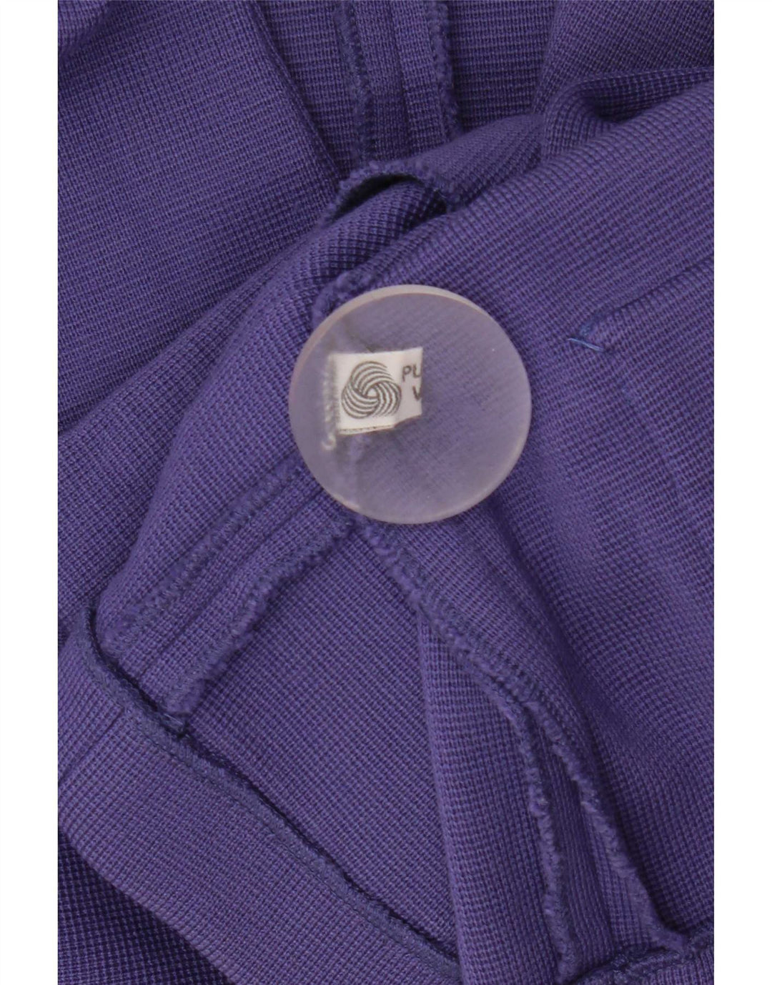Luisa Spagnoli Veste blazer en tricot à 2 boutons pour femme UK 10 Small Violet