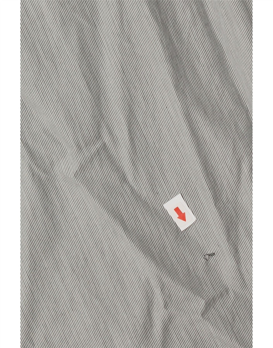Etro Chemise Homme Taille 43 XL Gris Coton Rayé