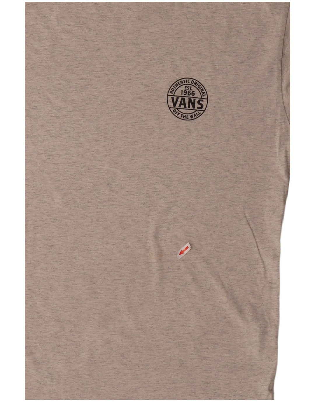 VANS T-shirt graphique coupe classique pour hommes, gris moyen, coton moucheté
