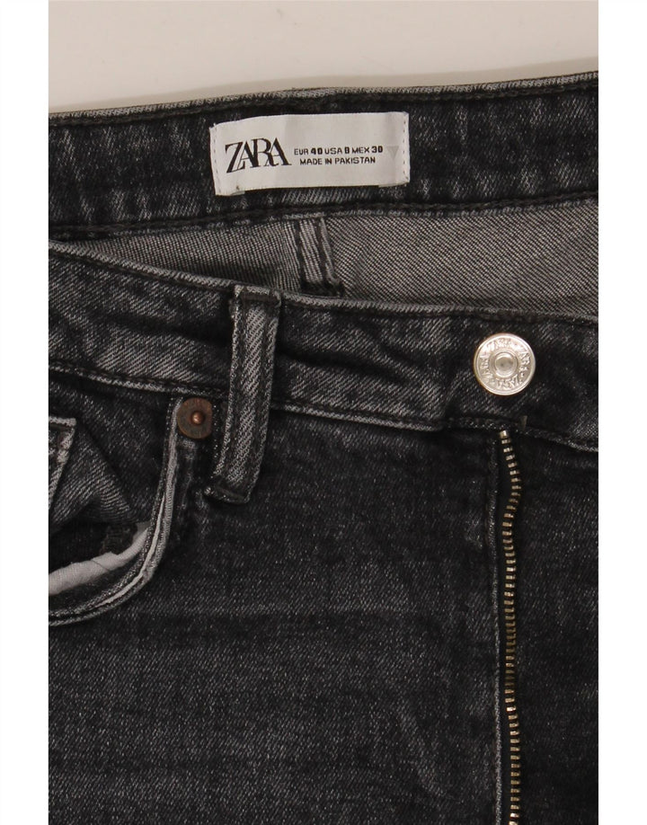 Zara Jean droit femme EU 40 Medium W30 L26 Gris