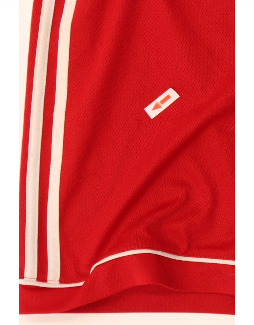 Adidas Short de sport Climalite pour homme, petit, rouge, polyester
