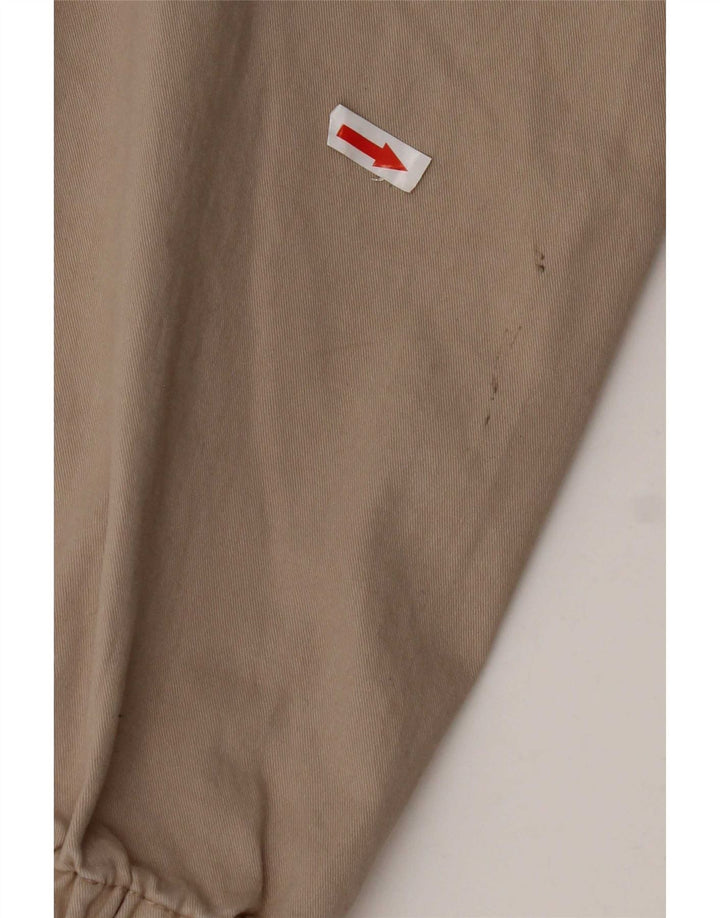 Zara Pantalon Cargo Joggers Homme Moyen W31 L27 Gris Coton