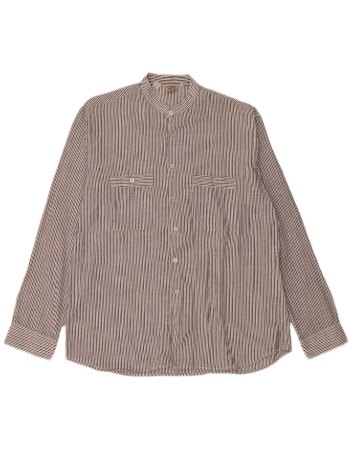 Levi's Chemise Homme Taille 43 Grand Coton Rayé Multicolore
