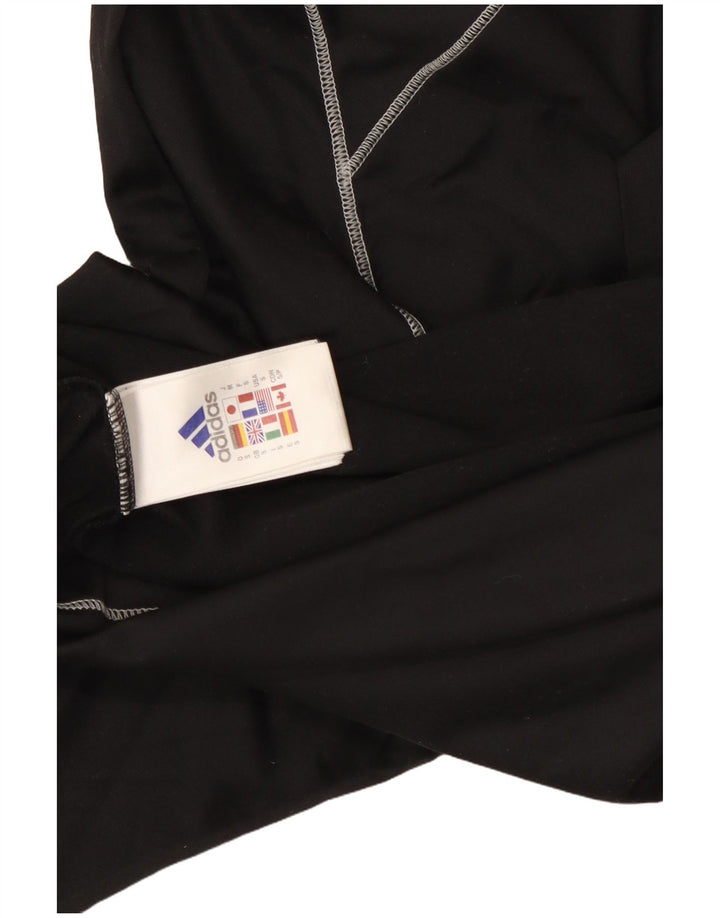 Adidas Haut à manches longues pour homme Petit noir Polyester Sports