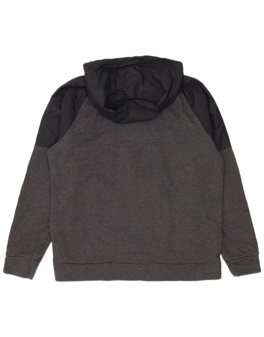 Under Armour Pull à capuche zippé pour homme Large Gris Coton