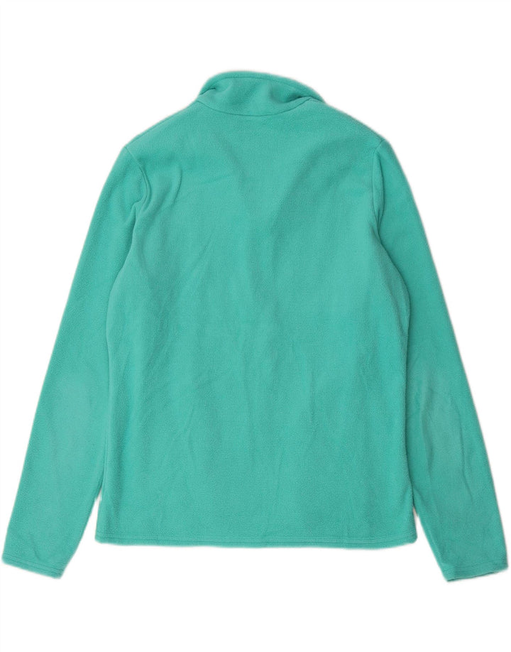Marks & Spencer Veste polaire pour femme UK 14 Large Vert Polyester