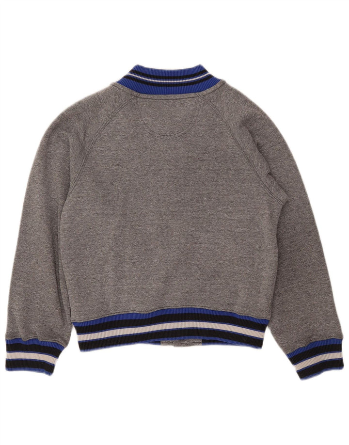 CONVERSE Veste universitaire All Star Graphic pour garçon 10-11 ans Gris Coton