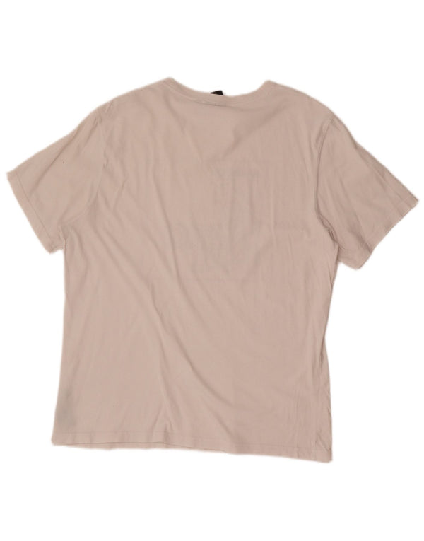 Barbour T-shirt graphique coupe ajustée pour hommes, grand coton blanc
