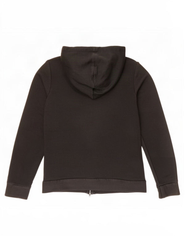 Adidas Pull à capuche zippé pour femme UK 16/18 Grand Noir
