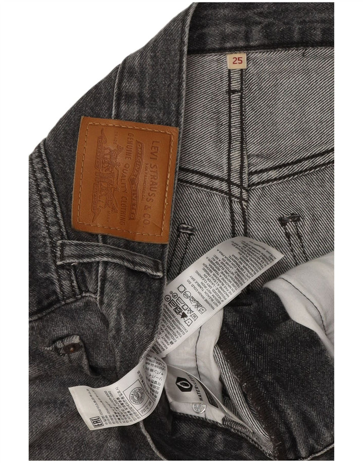 LEVI'S Jupe en Jean Femme W25 XS Gris Coton