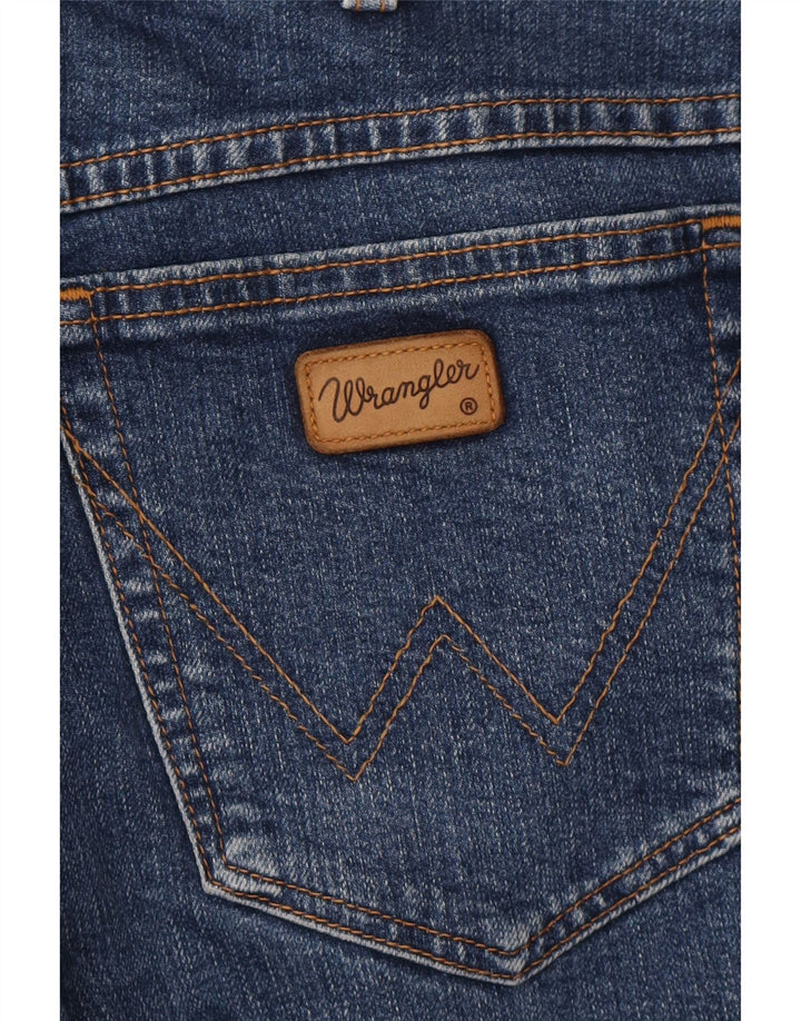 WRANGLER Jean droit homme W34 L30 bleu coton
