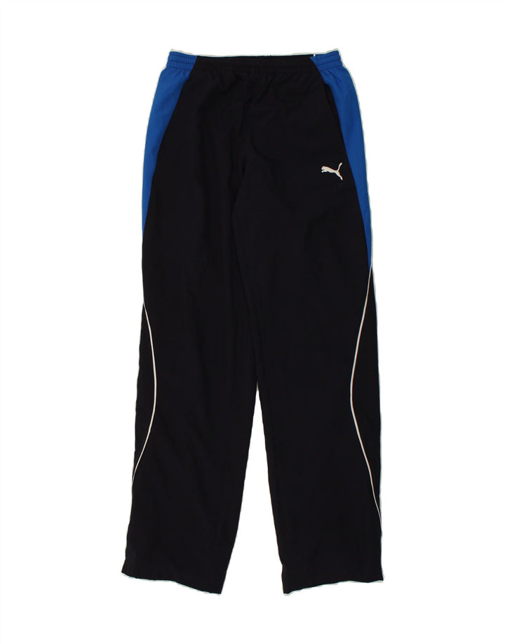 PUMA Pantalon de survêtement pour homme Small Bleu marine Colorblock Polyester