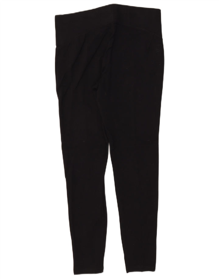 MARKS & SPENCER Leggings Femme UK 44 Large Noir Viscose