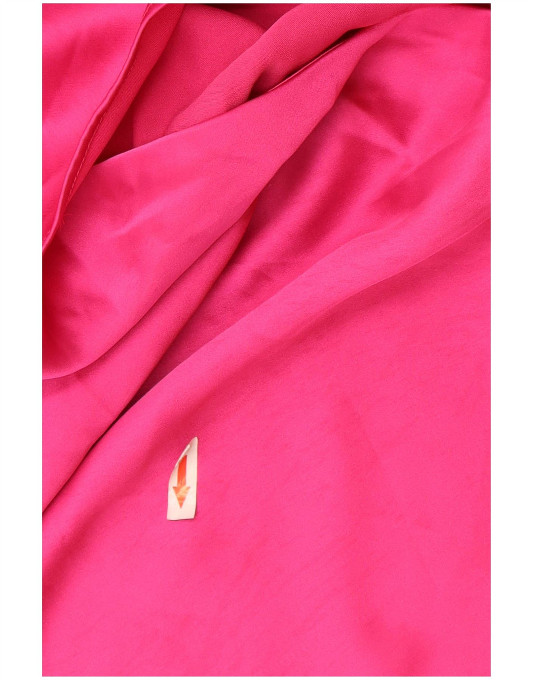 Zara Robe trapèze à manches longues pour femme UK 44 Polyester rose moyen