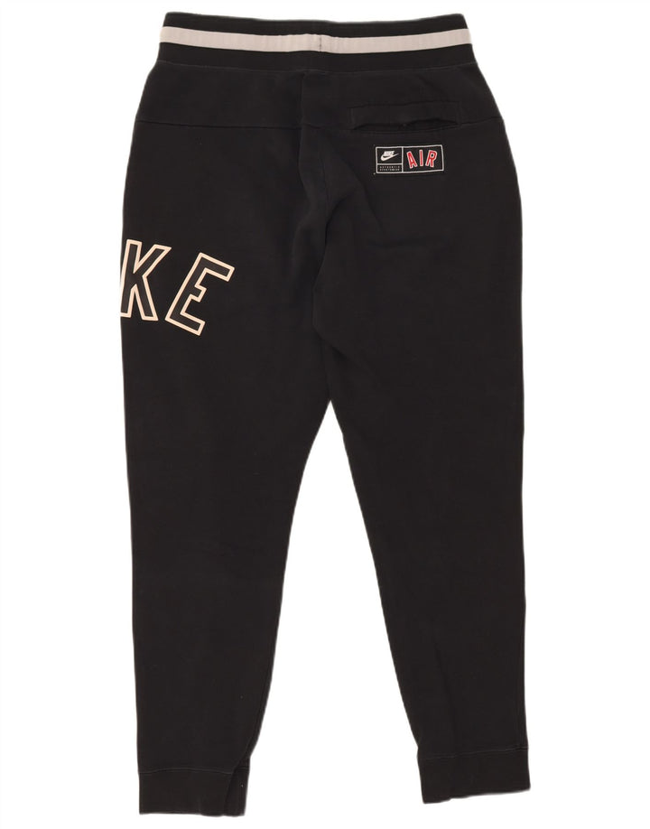 Nike Pantalon de survêtement graphique pour homme en coton noir moyen