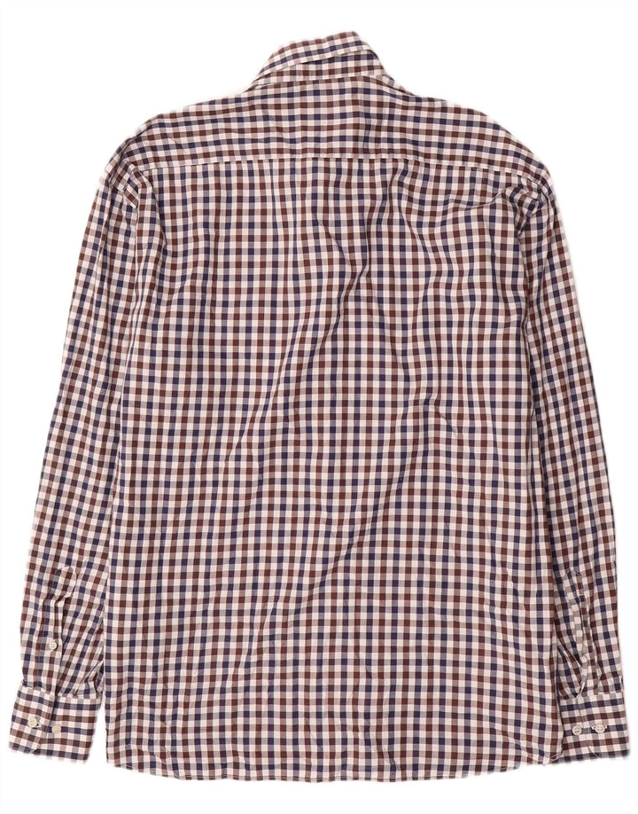 Paul & Shark Chemise Yachting Homme Taille 43 Grand Coton Vichy Multicolore
