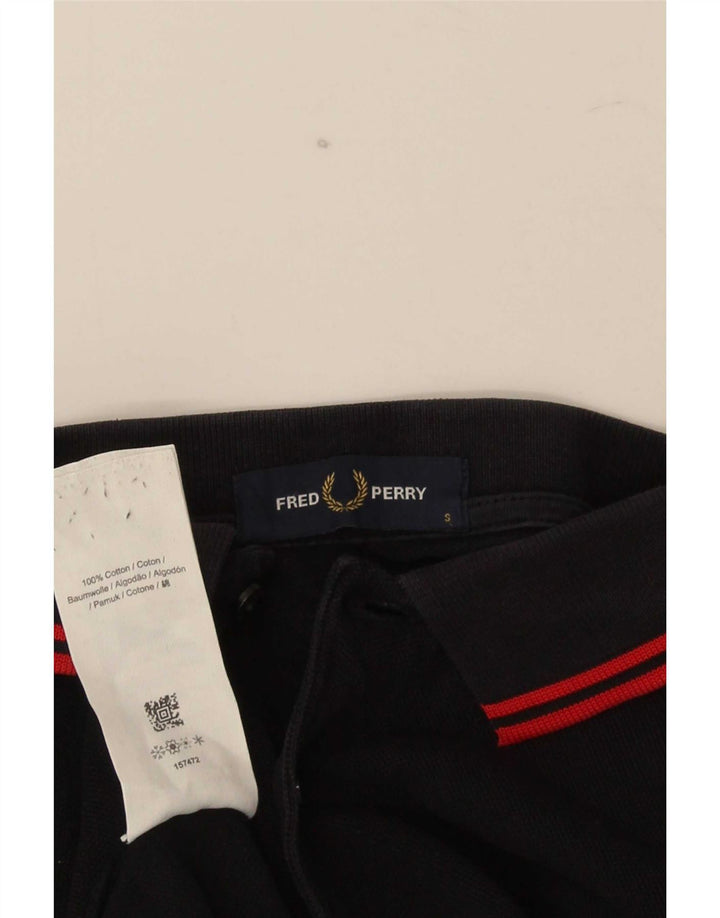 Fred Perry Polo Homme Petit Coton Rayé Noir