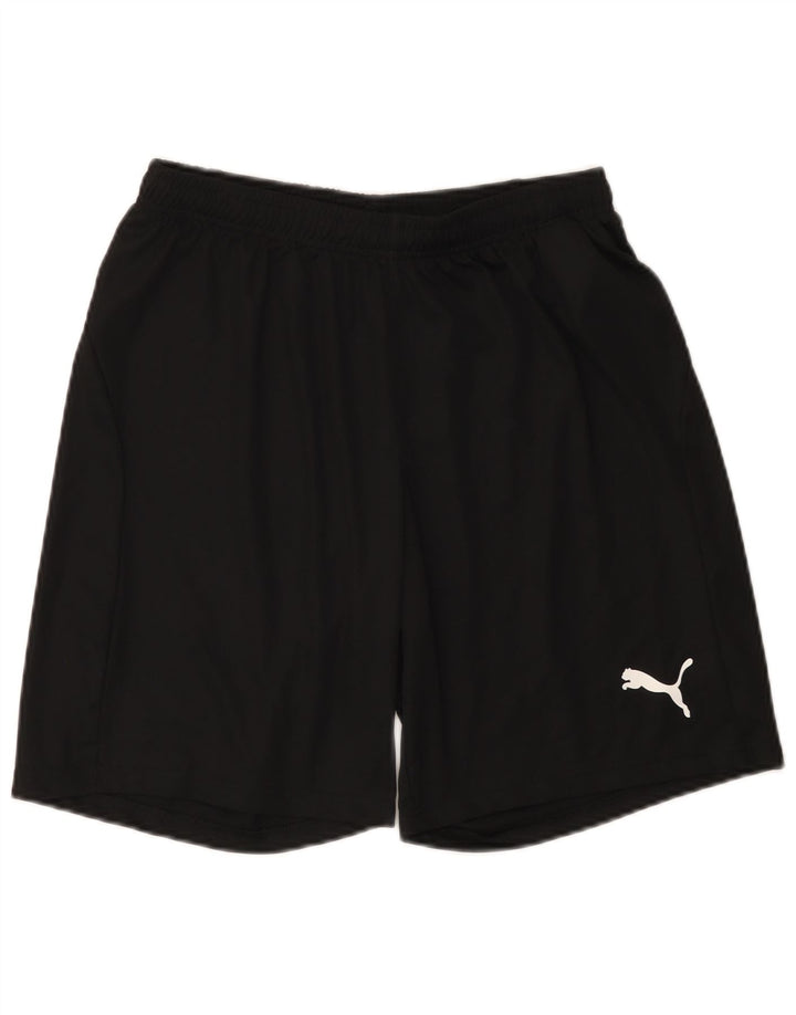 PUMA Short de Sport Homme Noir Moyen Polyester