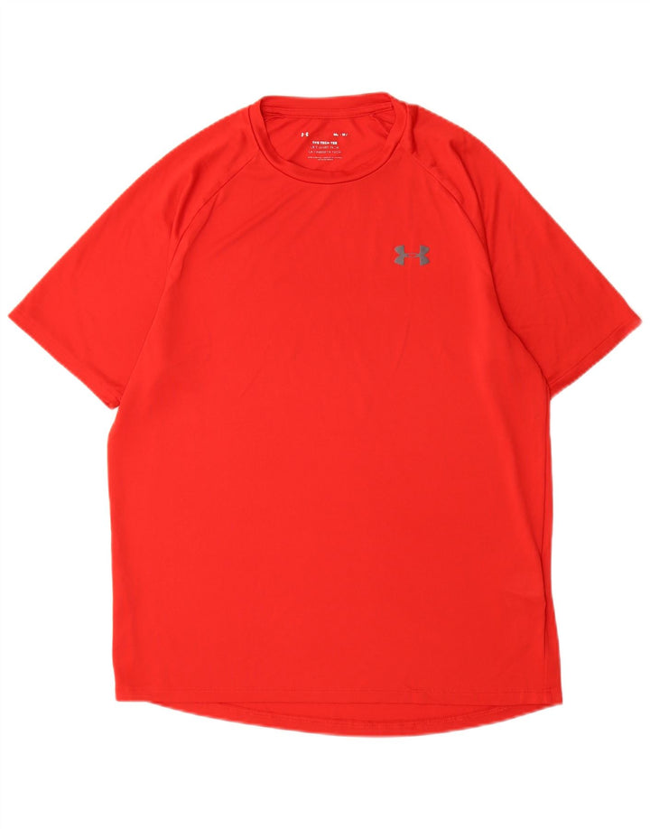 Under Armour T-Shirt Homme Rouge Moyen Polyester