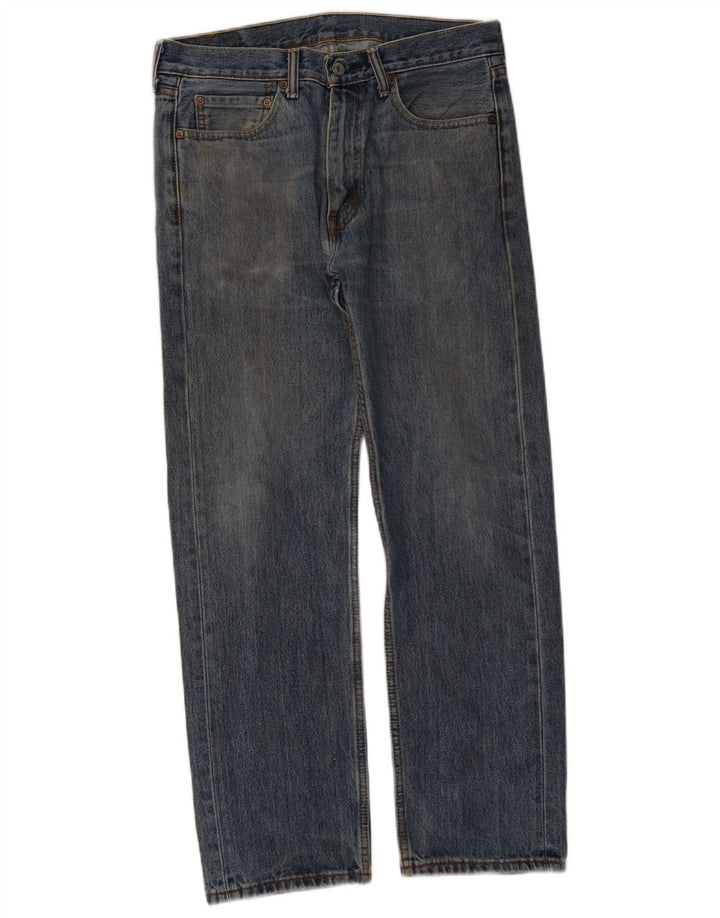 Levi's Jean Droit 505 Homme Bleu W33 L30 Coton