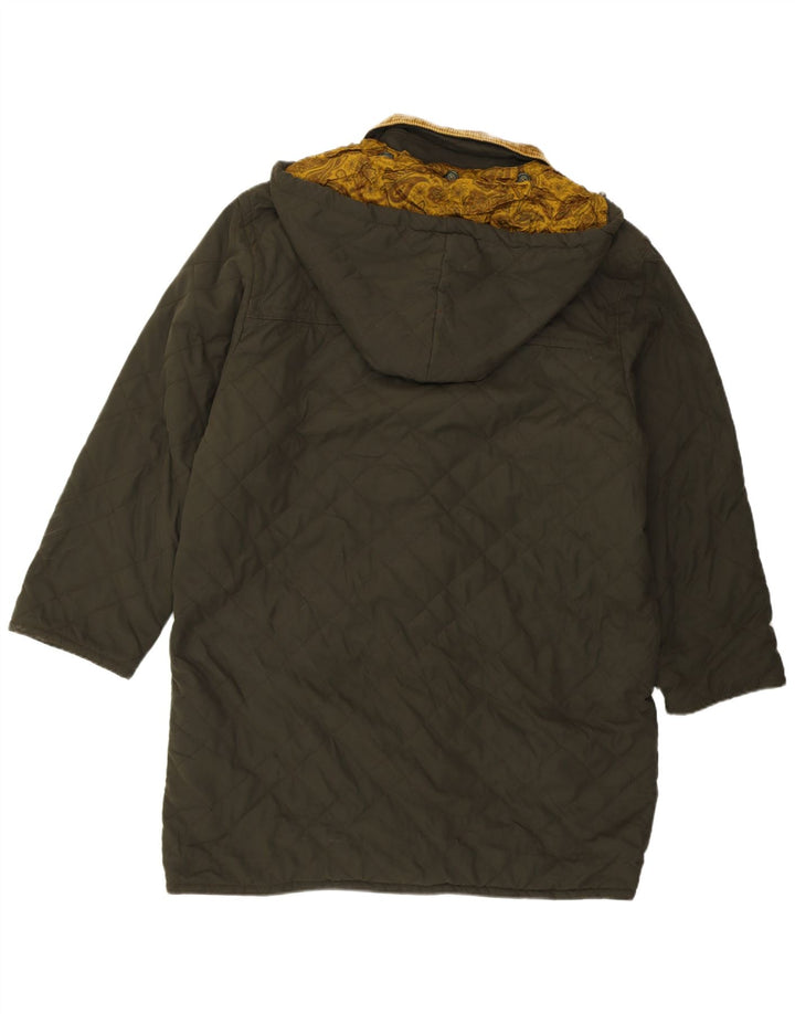 Blue Notes Duffle-coat matelassé à capuche pour homme IT 52 XL Vert Polyester