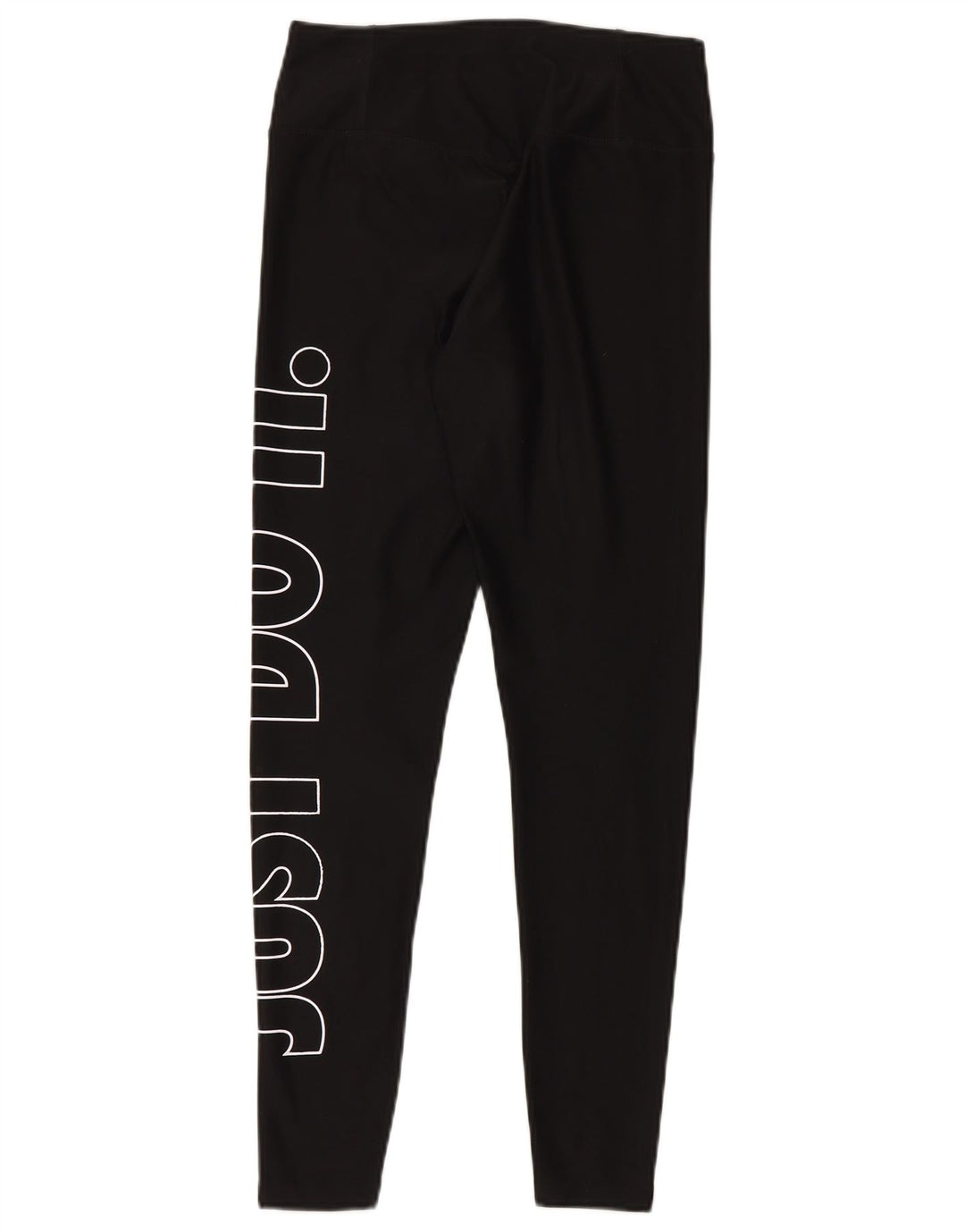 Nike Legging graphique Dri Fit pour femme UK 10 Small Noir Polyester