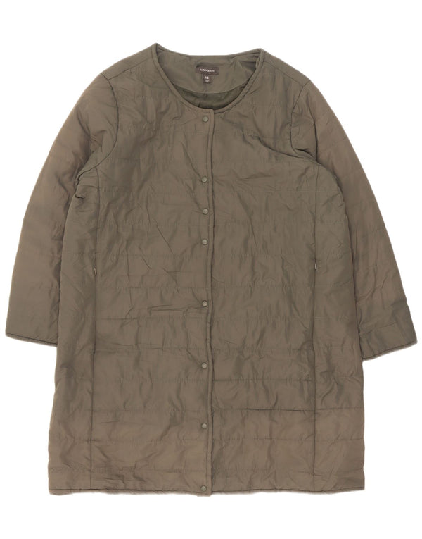 Marks & Spencer Manteau rembourré coupe ample Autograph pour femme UK 18 XL Kaki