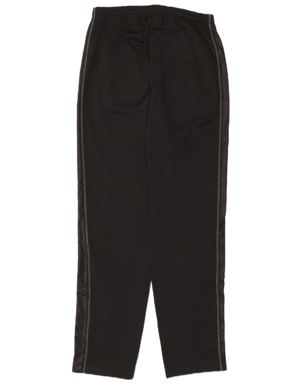 Diadora Pantalon De Survêtement Femme UK 12 Medium Noir Colourblock Sports