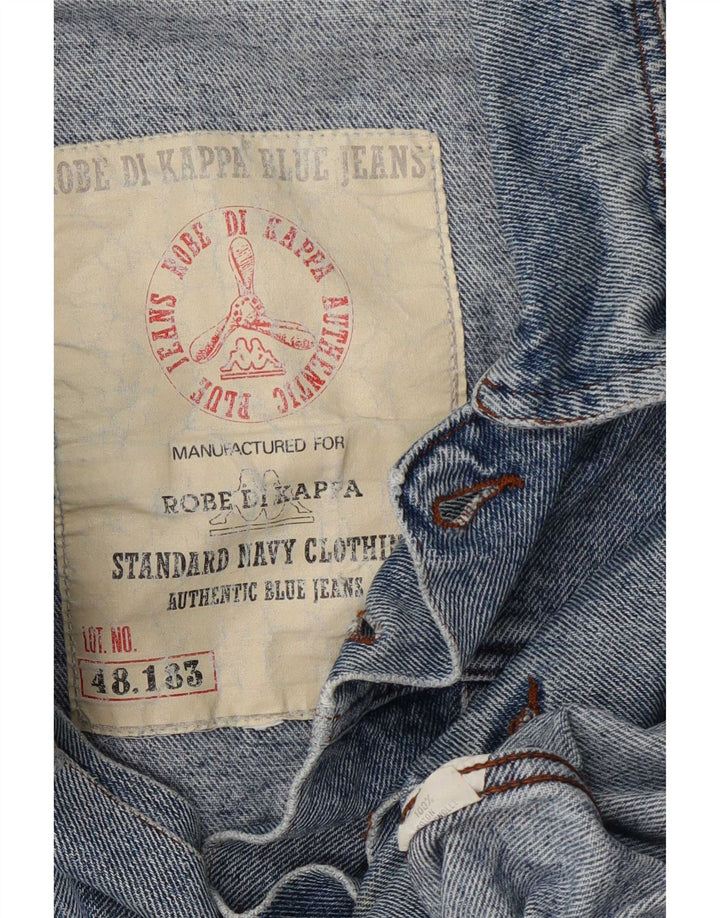 Kappa Veste en Jean Homme UK 42 XL Bleu Coton