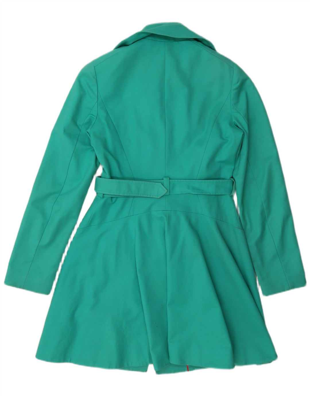 Ted Baker Trench Coat Femme Taille 2 Petit Coton Vert