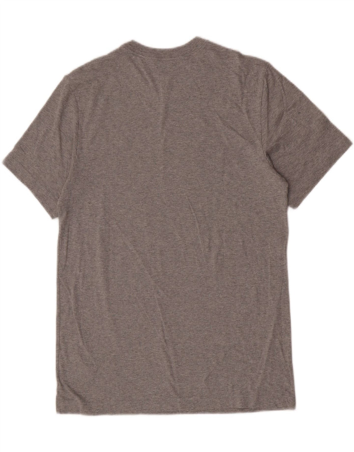 Nike T-Shirt Homme Gris Moyen Moucheté Coton