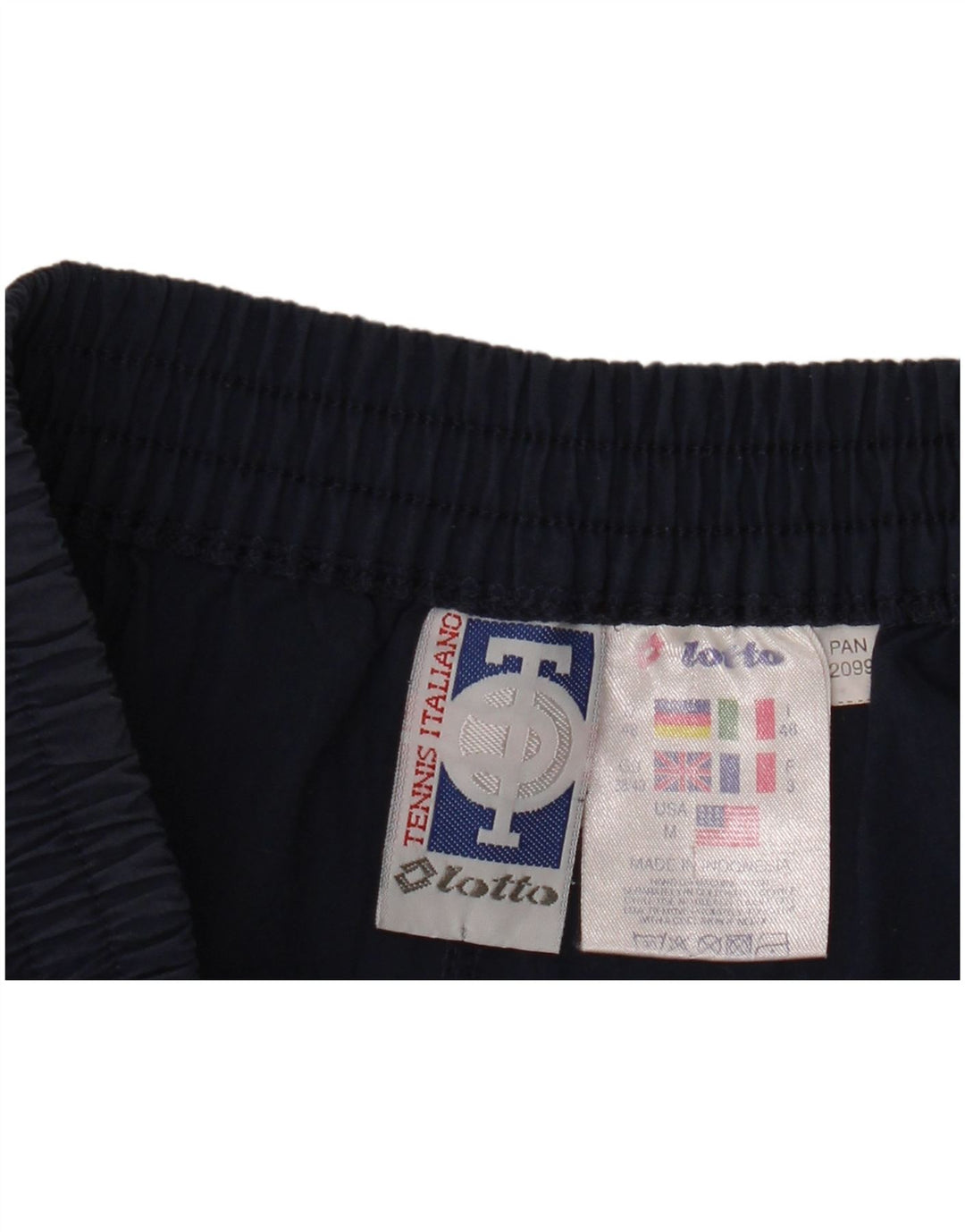 Lotto Short Chino Homme UK 38/40 Medium W30 Bleu Marine Polyester