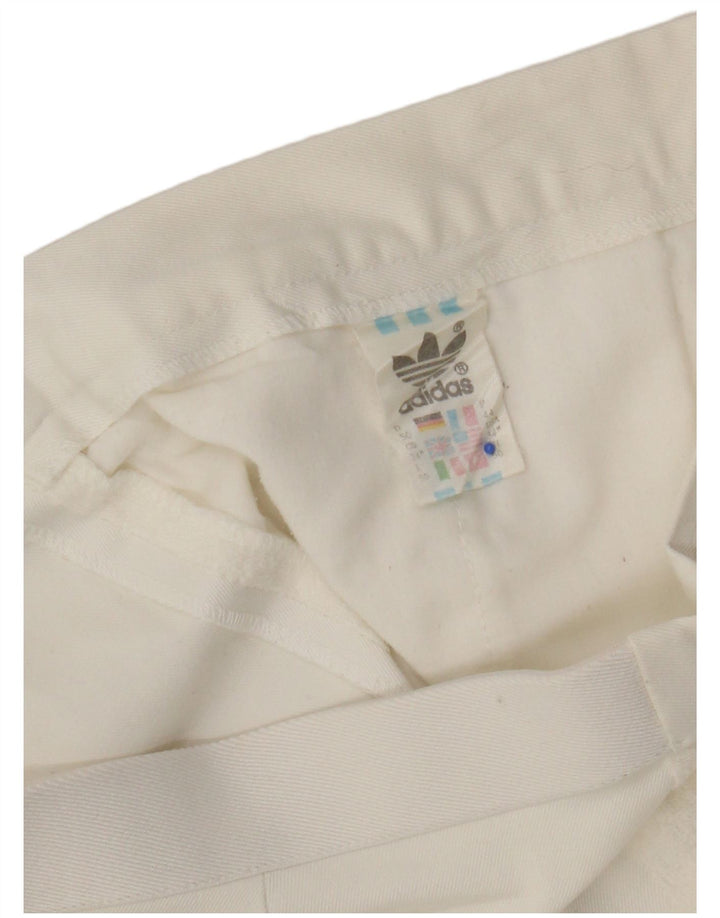Adidas Short Chino Femme W34 Grand Blanc Polyester