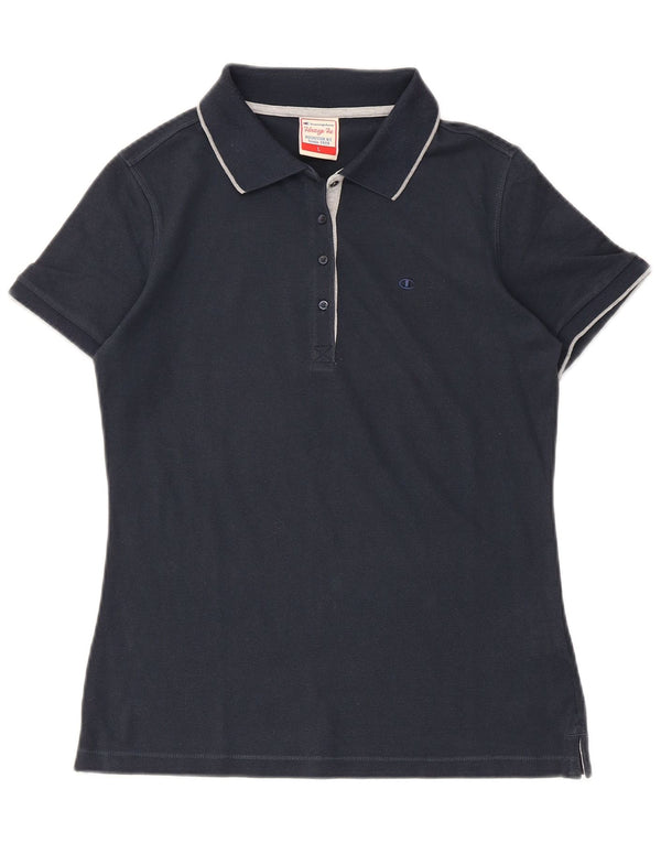 Champion Polo Heritage Fit pour femme UK 14 Large Bleu marine Coton