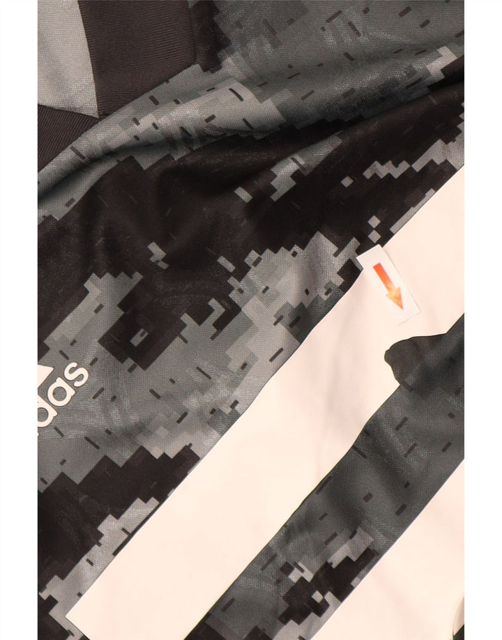 ADIDAS T-Shirt Graphique Homme Gris Moyen Camouflage Polyester