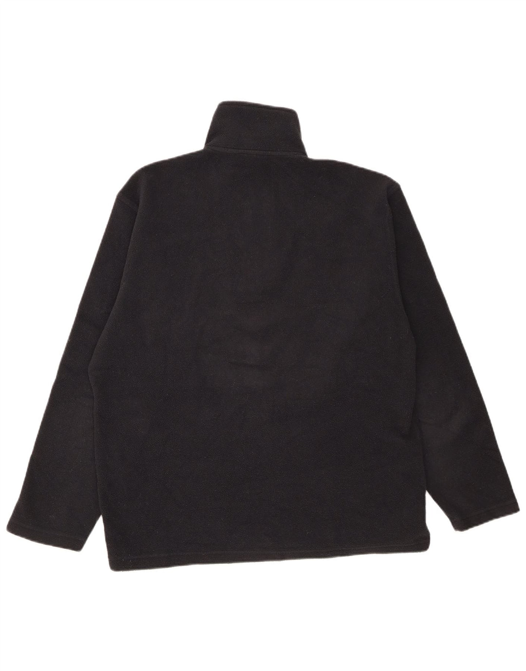 K-Way Pull polaire à col zippé pour homme rayé noir moyen