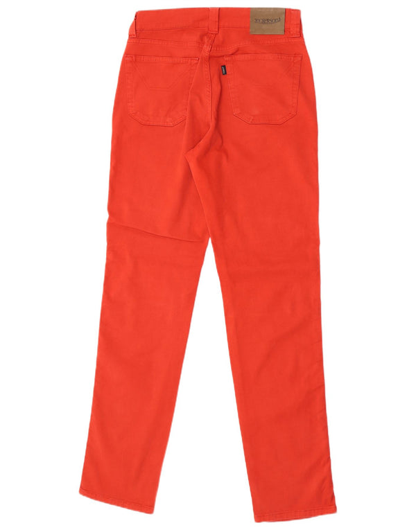 Jeckerson Jean Slim Femme W30 L32 Rouge Coton