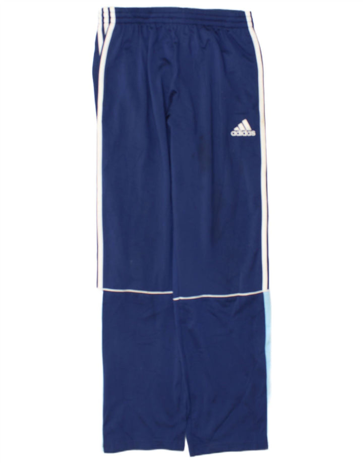 Adidas Pantalon de survêtement pour homme UK 38/40 Bleu moyen Polyester
