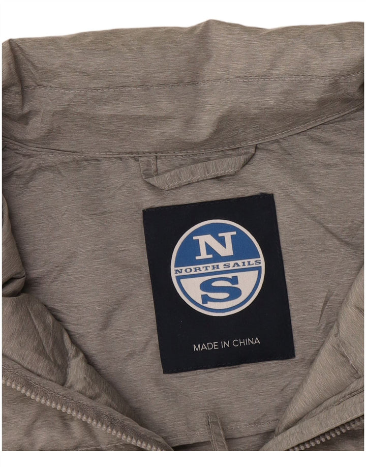 North Sails Veste matelassée pour femme UK 10 Small Gris