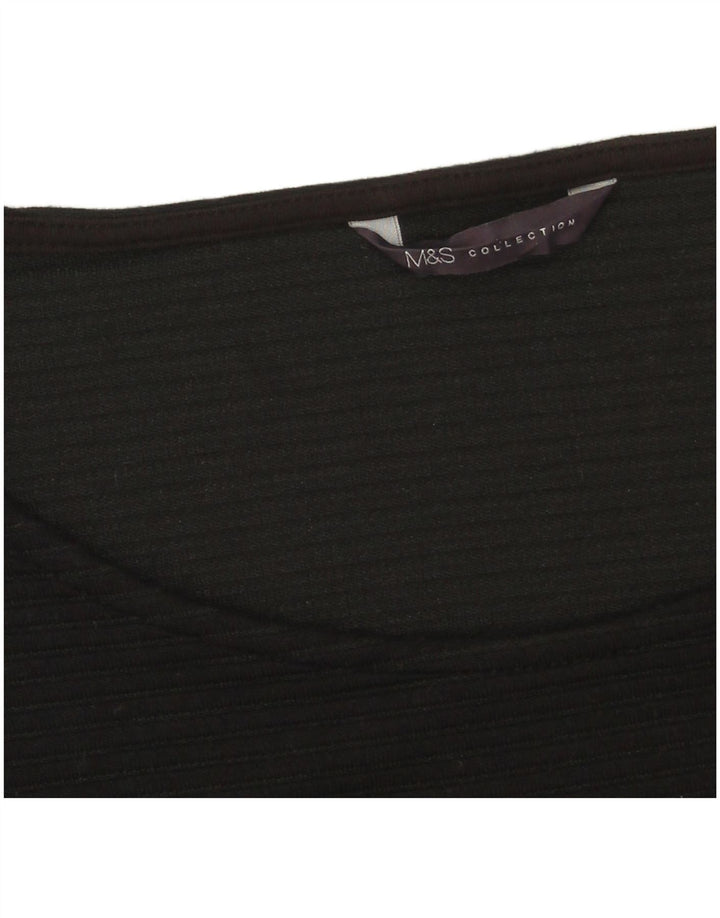 Marks & Spencer Robe basique pour femme UK 16 Large Noir