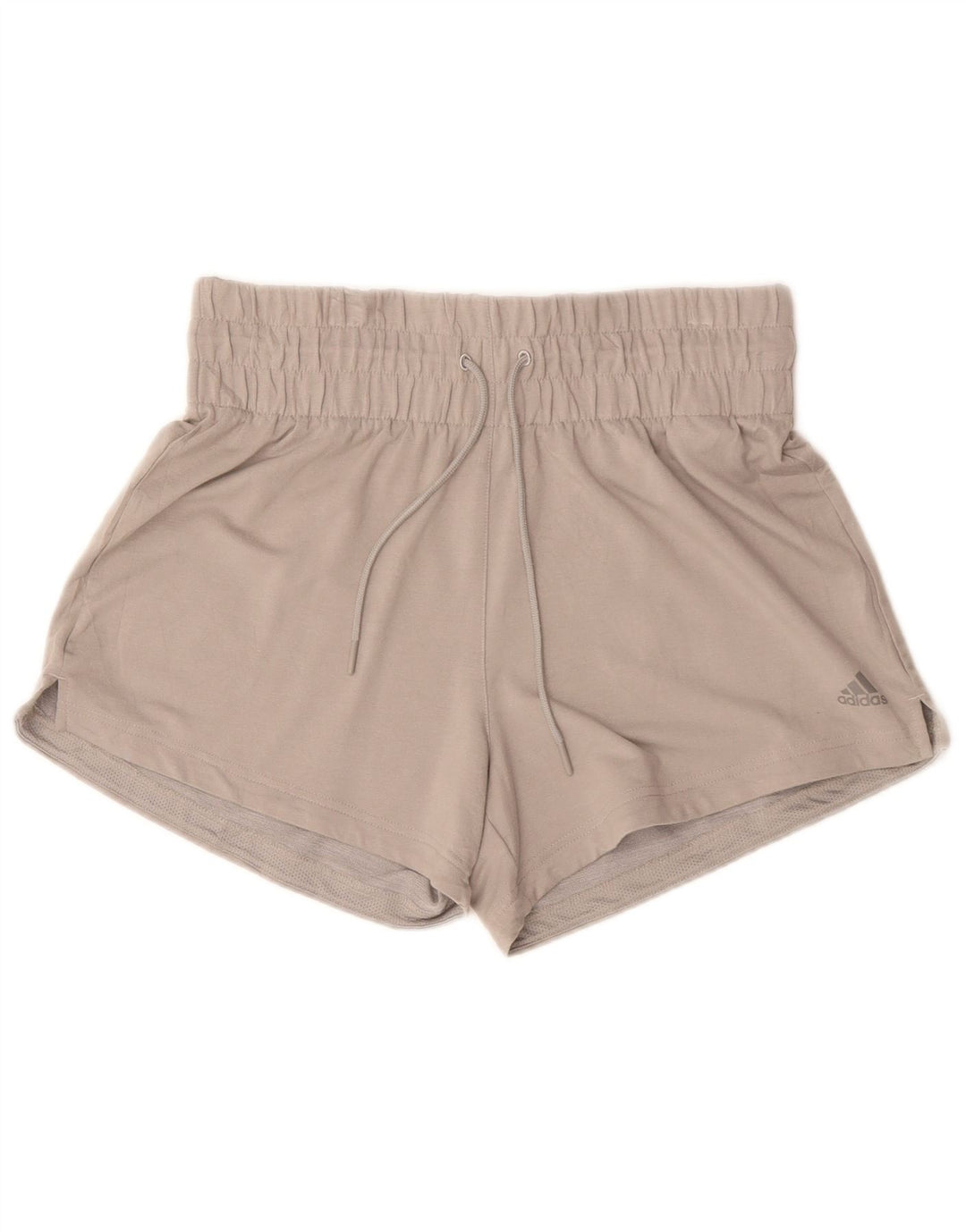 Adidas Short de sport pour femme UK 14 Gris moyen Polyester