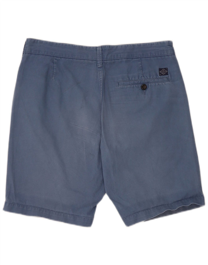 Marks & Spencer Short Chino Homme W30 Bleu Marine Moyen Coton