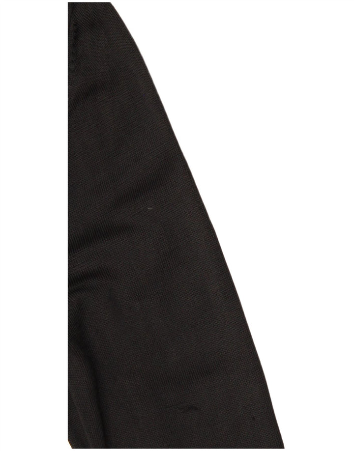 Marks & Spencer Pull cardigan entièrement zippé pour femme UK 12 Viscose noir moyen