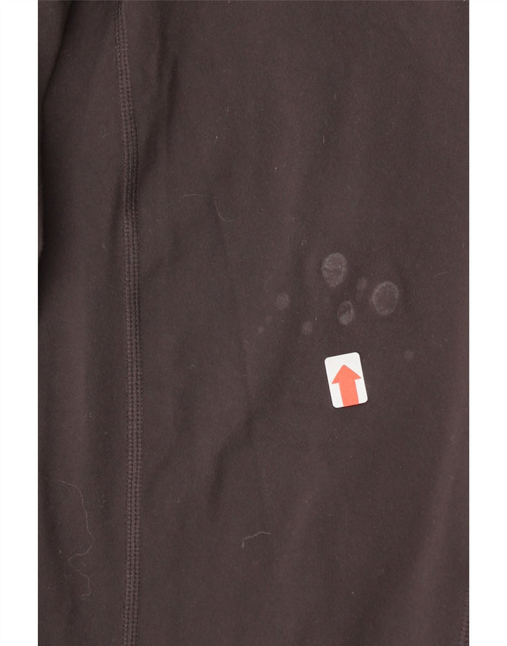 ATHLETA Womens Leggings UK 14 Large  Brown Nylon Vintage Athleta and Second-Hand Athleta from Messina Hembry 