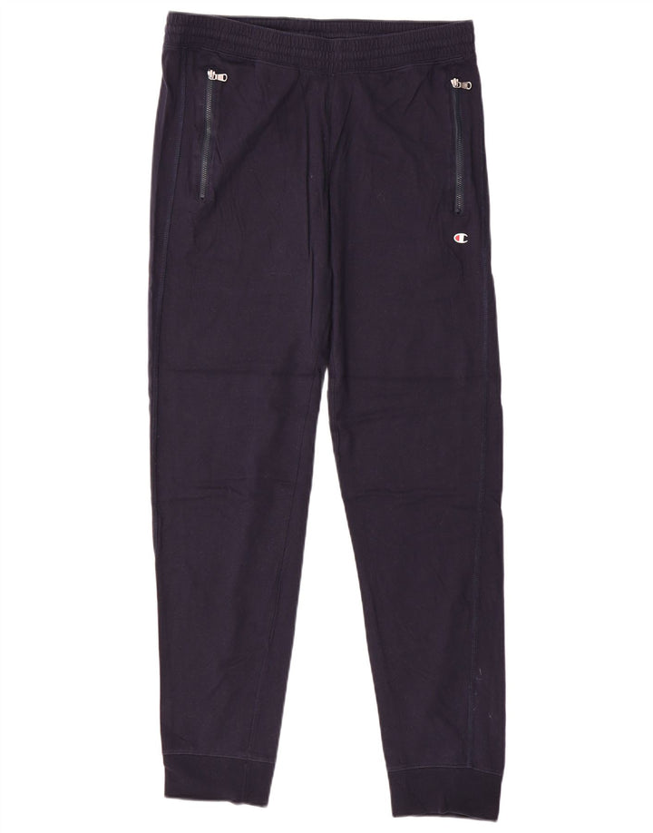 CHAMPION Pantalon de Survêtement Homme Joggers Small Bleu Marine Coton