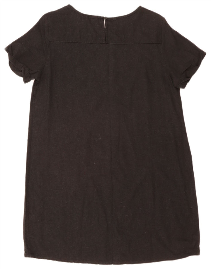 Lipsy Robe droite pour femme UK 42 Lin noir moyen