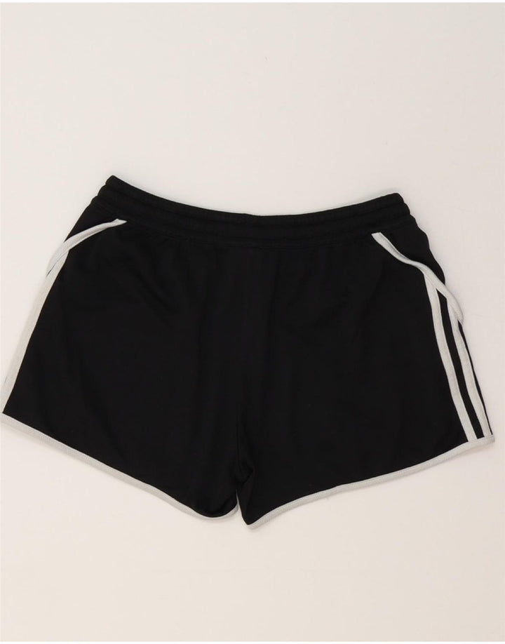 ADIDAS Short de sport pour femme UK 10 Petit Noir Polyester