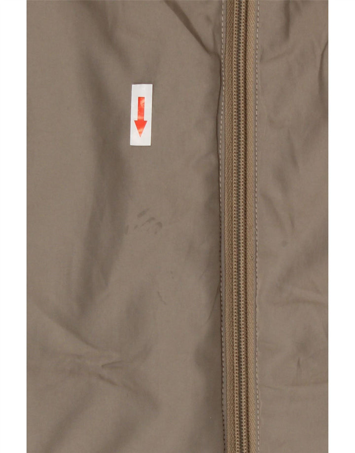 Kappa Veste matelassée pour homme UK 40 Large Marron Polyamide