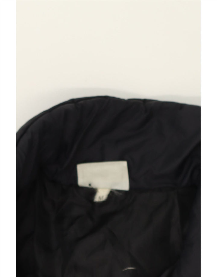 ASICS Mens Padded Jacket UK 38 Medium Black Nylon Vintage Asics and Second-Hand Asics from Messina Hembry 